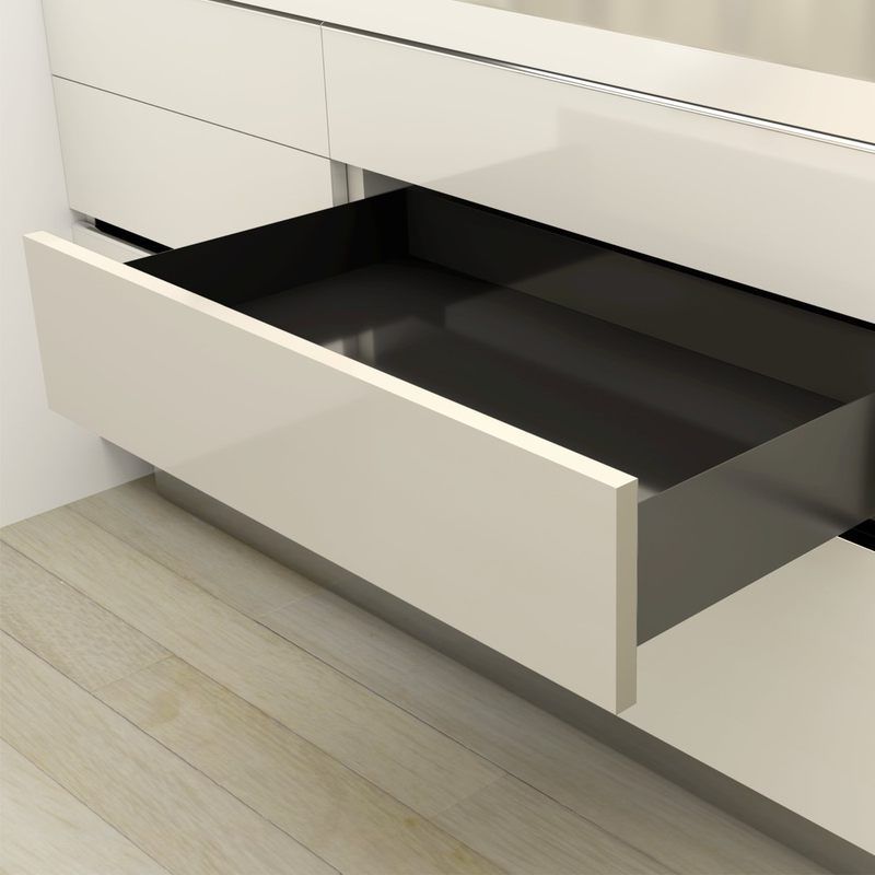 Боковины 500мм h= 84 DTC PURE BOX NEW т.серый +заглушки (HL11500X+0HLJS01, E30)