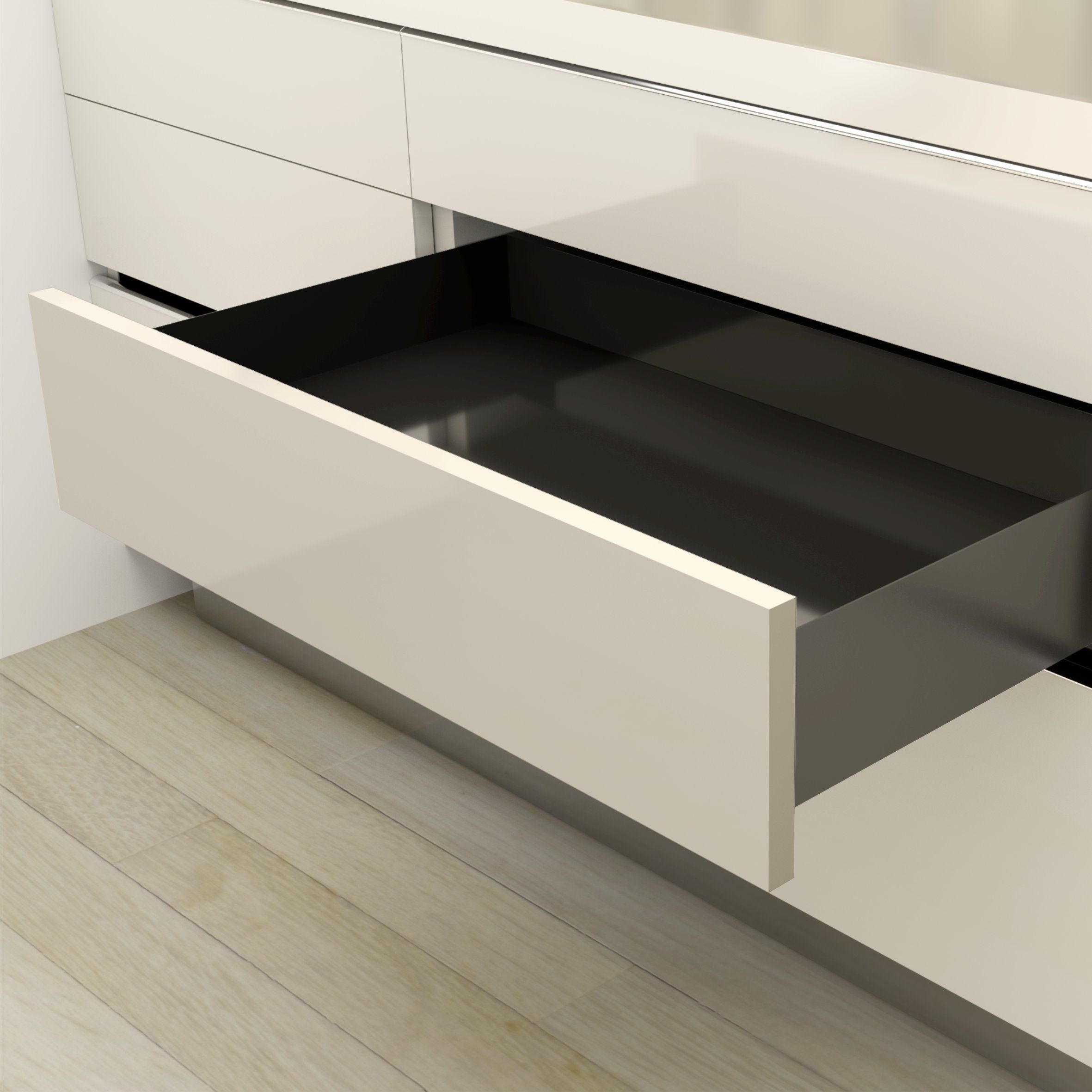 Боковины 270мм h=84 DTC PURE BOX т.серый (HL11270, E30)*