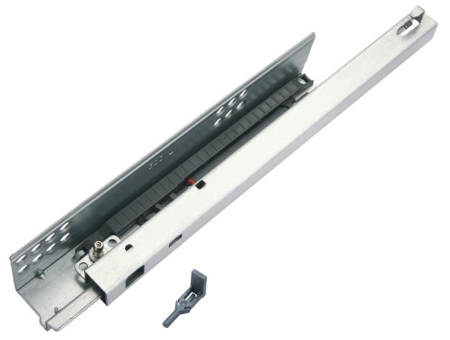 Направляющие 350мм 25кг ПВ скр.монт фикс DTC (S10E350HX)