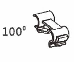 Ограничитель угла открывания до 100° для TOP STAY ST (STW100)