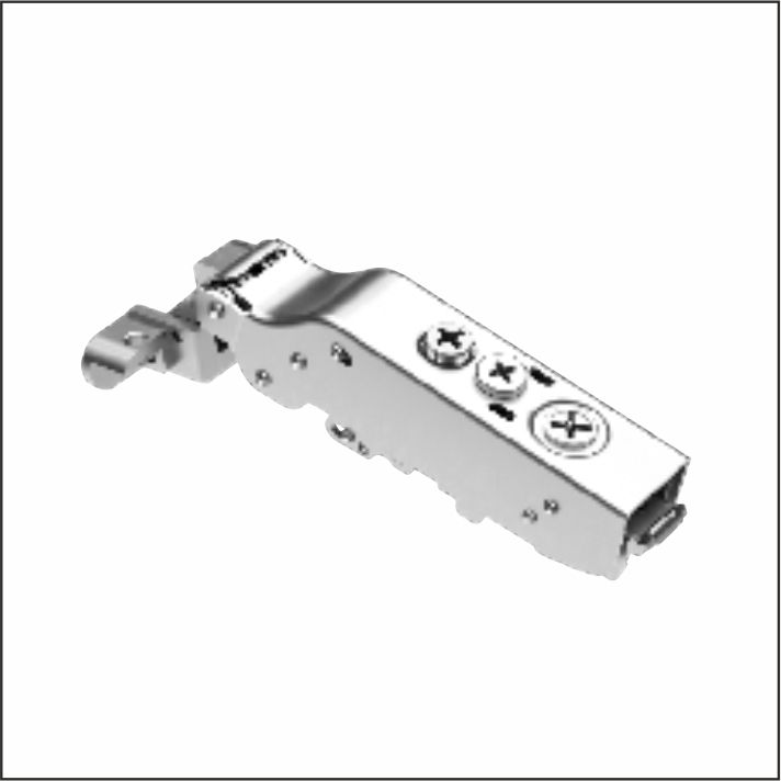 Петля PUSH для AL-рамки 110° DTC PIVOT-STAR Anyway-Clip полунакладная с доводчиком (А81В878FAB)