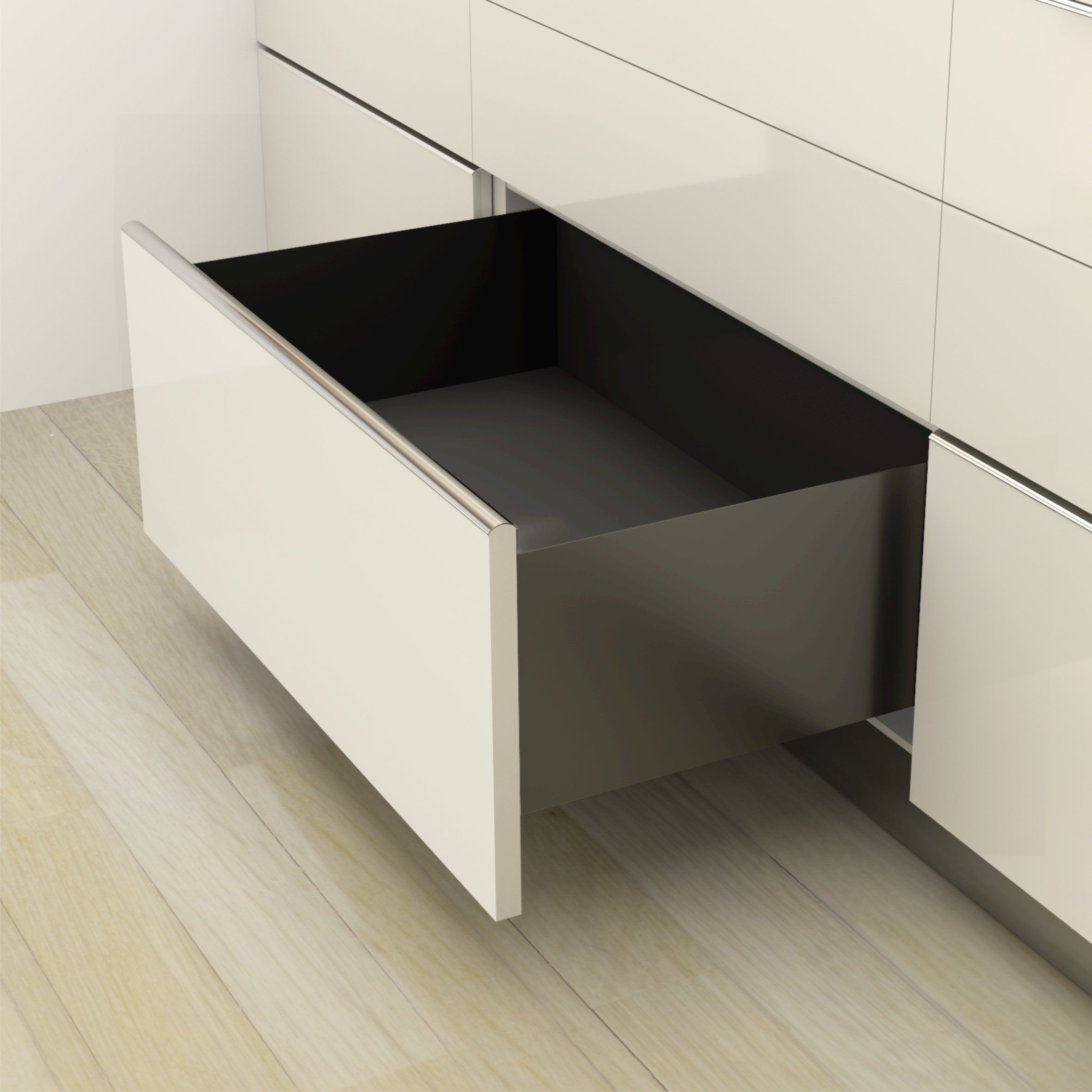 Боковины 400мм h=159 DTC PURE BOX, т.серый (HL13400, E30)*