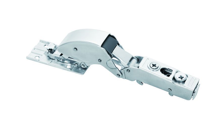 Петля для стекла под UF-клей 125° DTC PIVOT-PRO Click-on с доводчиком (C80A689F)