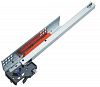 Направляющие 500мм 25кг ЧВ скр.монт зам Push DTC (G02A500)