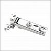 Петля PUSH для AL-рамки 110° DTC STANDARD Slide-on накладная (A98A230)
