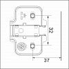 Монтажная планка H=0 DTC STYLISH Anyway-Clip 3D (82T0PTQ)