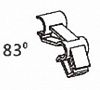 Ограничитель угла открывания до 83° для TOP STAY ST, пластик (STW83)
