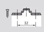 Монтажная планка H=2 DTC PIVOT-PRO Click-On (89H20AQ)